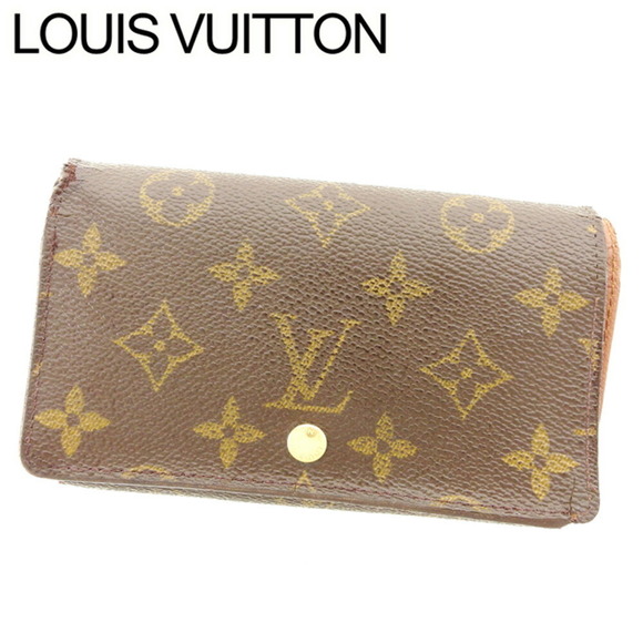 Louis Vuitton Tresor Wallet Monnaie brown zipper bifold Porte Vieux - Picture 1 of 6